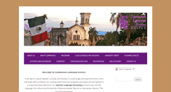 Desktop Screenshot of cuernavacalanguageschool.com